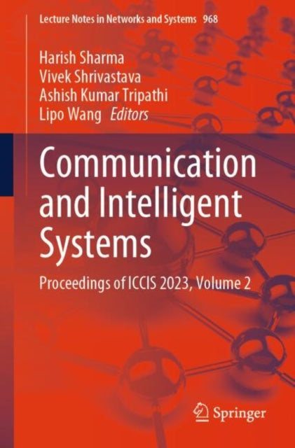 Book cover of: Communication and Intelligent Systems. By: Harish Sharma