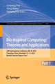 Book cover of: Bio-Inspired Computing: Theories and Applications. By: Linqiang Pan