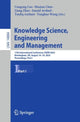 Book cover of: Knowledge Science, Engineering and Management. By: Cungeng Cao