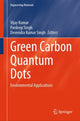 Book cover of: Green Carbon Quantum Dots. By: Vijay Kumar