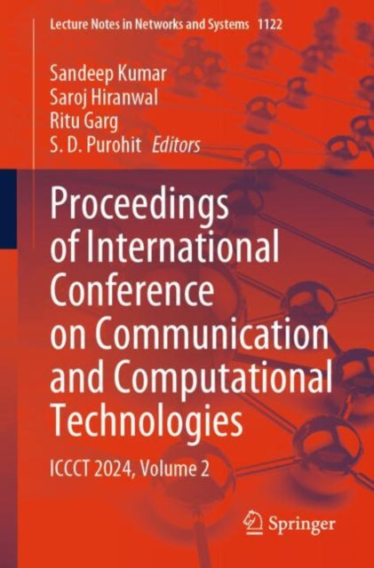Book cover of: Proceedings of International Conference on Communication and Computational Technologies. By: Sandeep Kumar