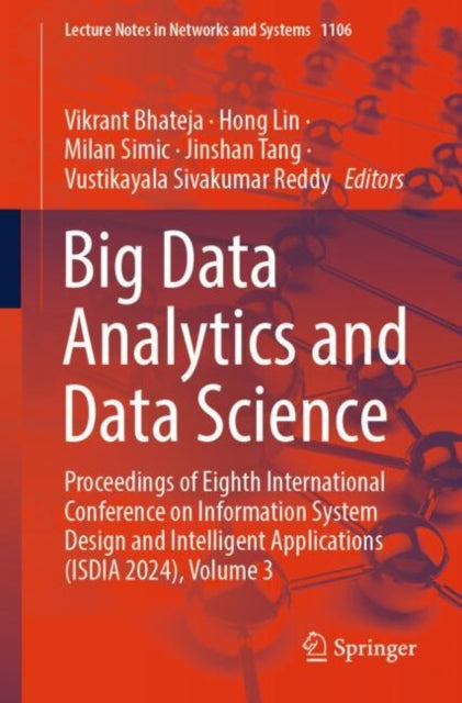 Book cover of: Big Data Analytics and Data Science. By: Vikrant Bhateja