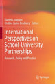 Book cover of: International Perspectives on School-University Partnerships. By: Daniela Acquaro