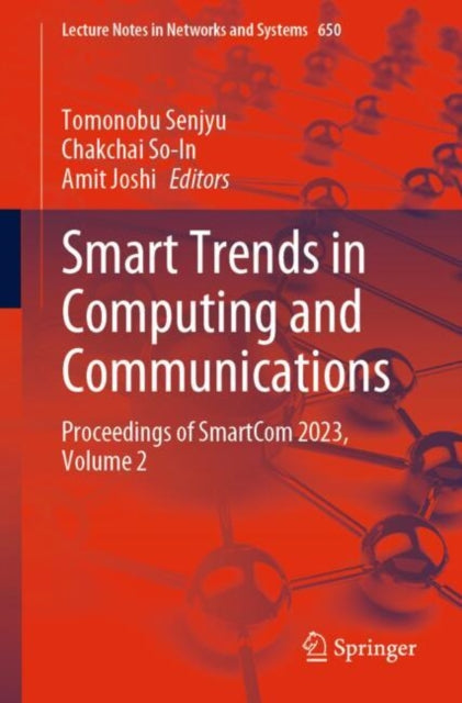 Book cover of: Smart Trends in Computing and Communications. By: Tomonoby Senjyu