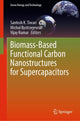 Book cover of: Biomass-Based Functional Carbon Nanostructures for Supercapacitors. By: Santosh K. Tiwari