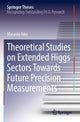 Book cover of: Theoretical Studies on Extended Higgs Sectors Towards Future Precision Measurements. By: Masashi Aiko