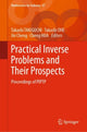 Book cover of: Practical Inverse Problems and Their Prospects. By: Takashi TAKIGUCHI