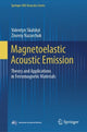 Book cover of: Magnetoelastic Acoustic Emission. By: Valentyn Skalskyi