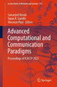 Book cover of: Advanced Computational and Communication Paradigms. By: Samarjeet Borah