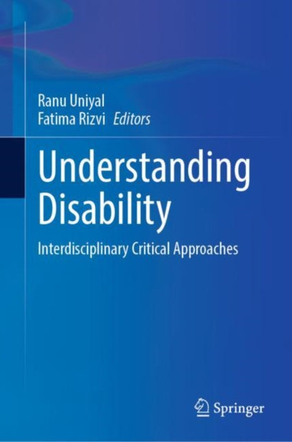Book cover of: Understanding Disability. By: Ranu Uniyal