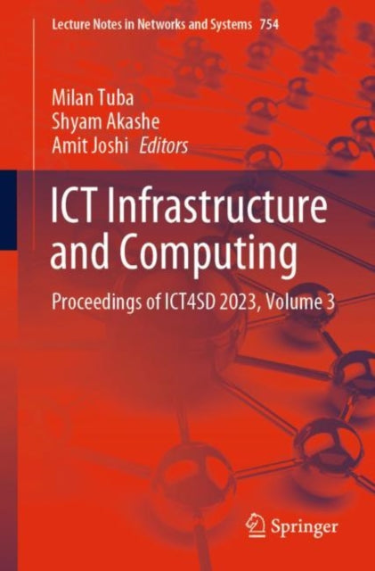 Book cover of: ICT Infrastructure and Computing. By: Milan Tuba