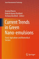 Book cover of: Current Trends in Green Nano-emulsions. By: Azamal Husen