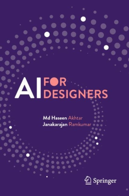 Book cover of: AI for Designers. By: Haseen Akhtar