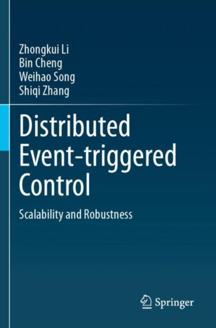 Book cover of: Distributed Event-triggered Control. By: Zhongkui Li