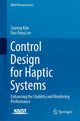 Book cover of: Control Design for Haptic Systems. By: Suyong Kim
