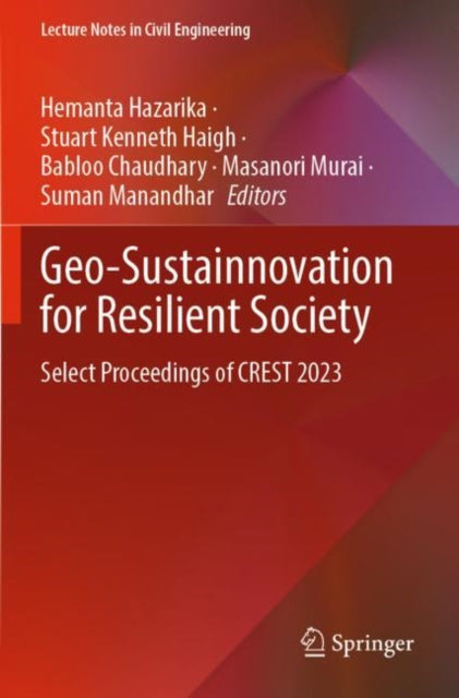 Book cover of: Geo-Sustainnovation for Resilient Society