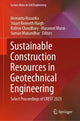 Book cover of: Sustainable Construction Resources in Geotechnical Engineering. By: Hemanta Hazarika