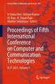 Book cover of: Proceedings of Fifth International Conference on Computer and Communication Technologies. By: B. Rama Devi