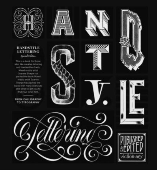 Book cover of: HANDSTYLE LETTERING: 20th Anniversary Edition. By: Victionary