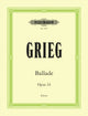 Book cover of: Ballade in G minor Op.24