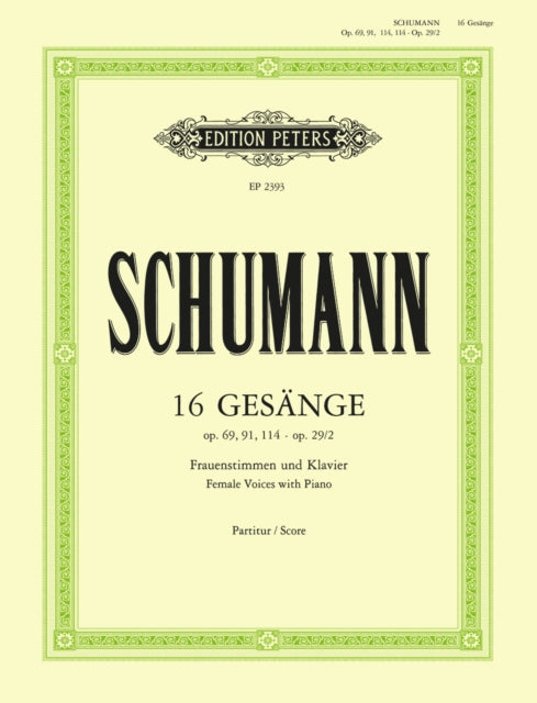 Book cover of: 16 Female Choruses
