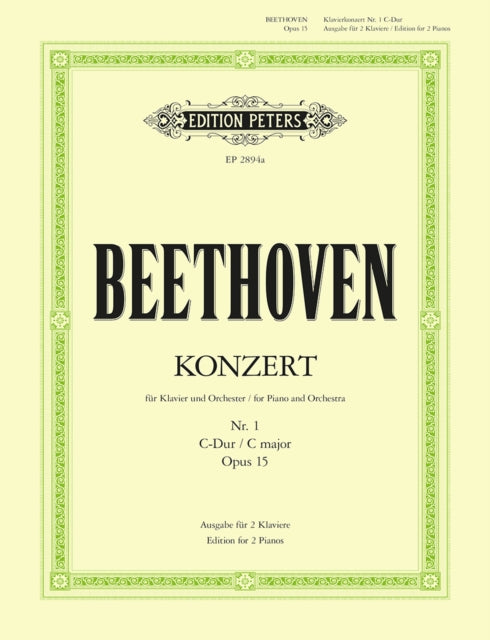 Book cover of: Concerto No. 1 in C Op.15