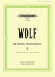 Book cover of: Eichendorff-Lieder: 20 Songs Vol.2