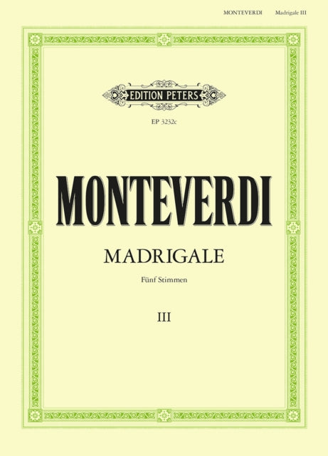 Book cover of: 32 Madrigals Vol.3