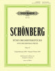 Book cover of: 5 Orchestral Pieces Op.16