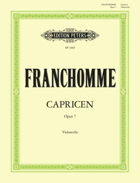 Book cover of: 12 Caprices Op.7