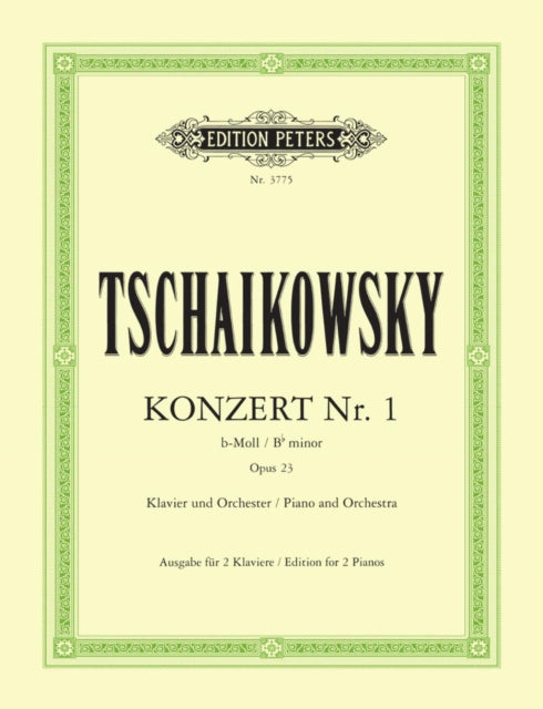 Book cover of: Piano Concerto No. 1 in B flat minor Op. 23