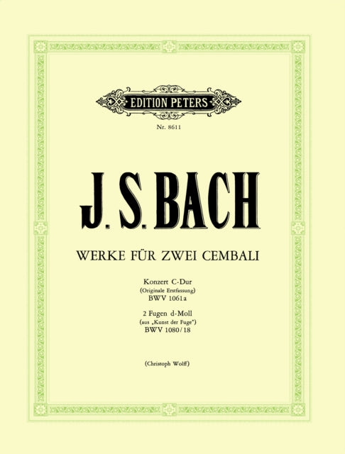 Book cover of: Works for Two Harpsichords