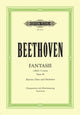 Book cover of: Fantasia in C minor Op. 80 Choral Fantasy