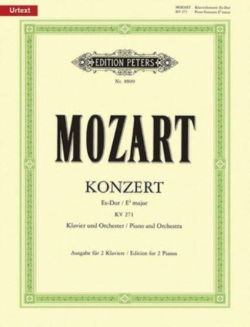 Book cover of: Concerto No. 9 in E flat K271