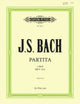 Book cover of: Partita in a minor (Sonata) BWV 1013