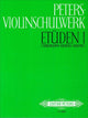 Book cover of: Peters Violin School: Studies, Vol. 1