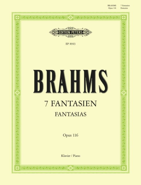 Book cover of: 7 Fantasies Op.116