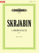 Book cover of: 3 Pieces, Op.2