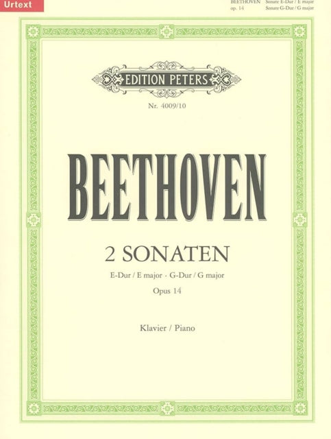 Book cover of: 2 Sonatas for Piano