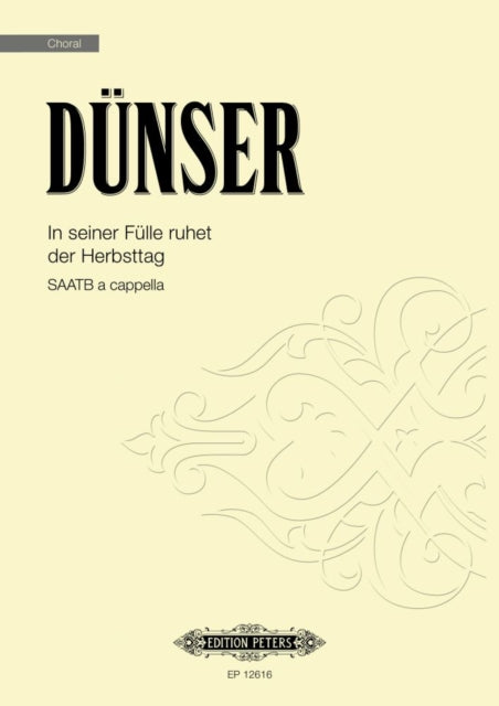 Book cover of: In seiner Fulle ruhet der Herbsttag