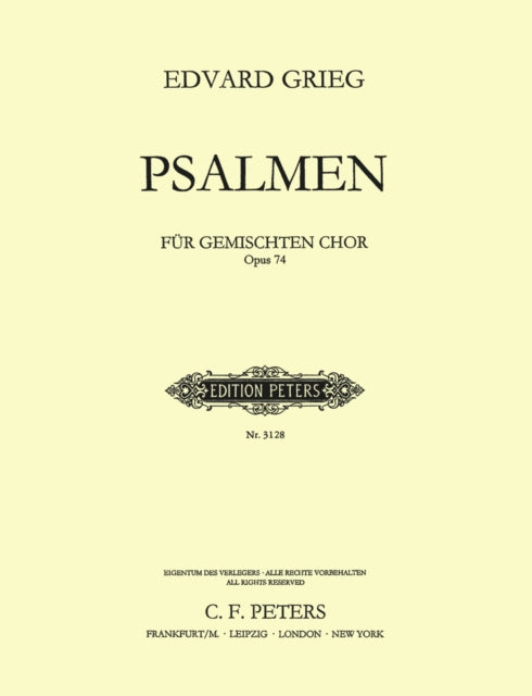 Book cover of: 4 Psalms