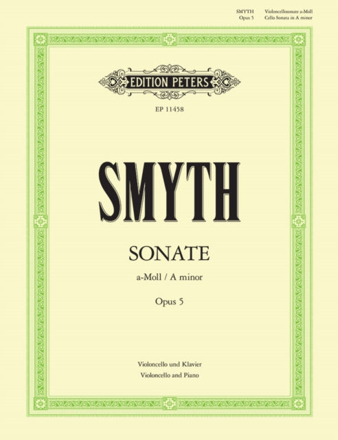 Book cover of: Sonate A minor Opus 5