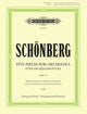 Book cover of: Five Pieces for Orchestra (New Version)