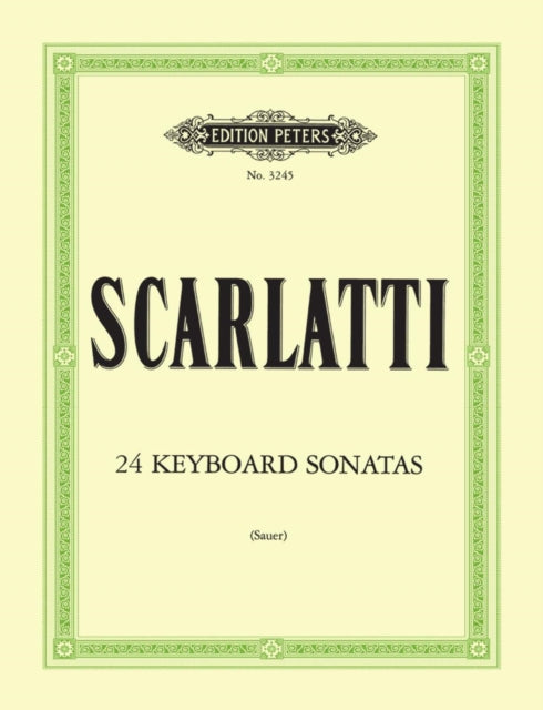 Book cover of: 24 Sonatas in progressive order