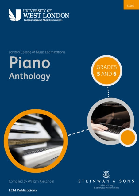 Book cover of: London College of Music Piano Anthology Grades 5 & 6