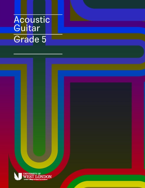 Book cover of: London College of Music Acoustic Guitar Handbook Grade 5 from 2019
