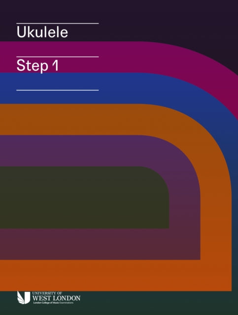 Book cover of: London College of Music Ukulele Handbook from 2019 Step 1
