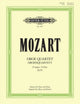Book cover of: Oboe Quartet in F K370 (368b) (Arranged for Oboe and Piano)
