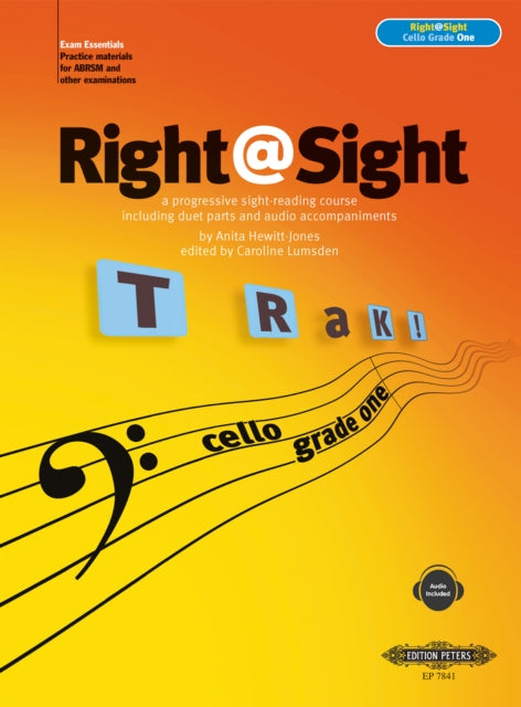 Book cover of: Right@Sight for Cello, Grade 1 (includes duet parts and a CD of accompaniments)