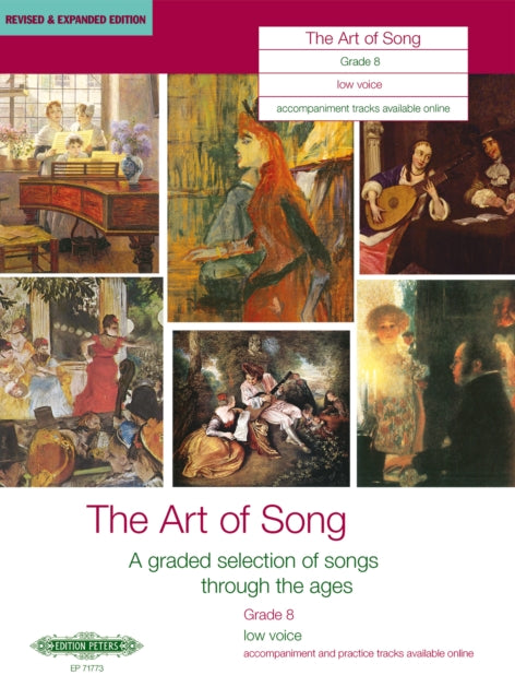 Book cover of: Art of Song Grade 8 (Low Voice) (Revised & Expanded Edition)